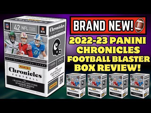 THE BEST RETAIL FORMAT?! 2022 CHRONICLES FOOTBALL BLASTER BOX REVIEW!