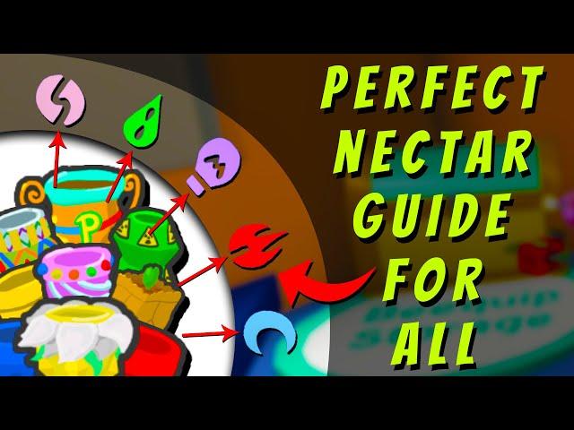 How To Collect & Maintain NECTAR FAST [EXPLAINED] in Bee Swarm Simulator Roblox