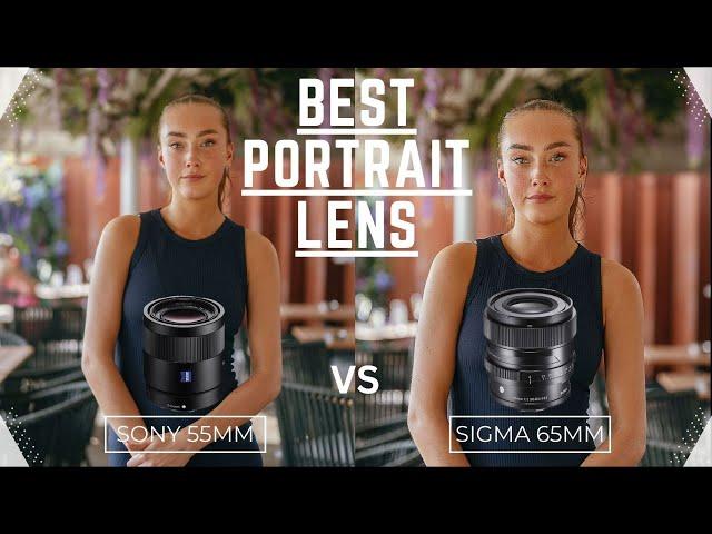 Choosing the Best Lens for Portraits: Sony 55mm f1.8 vs Sigma 65mm f2.0