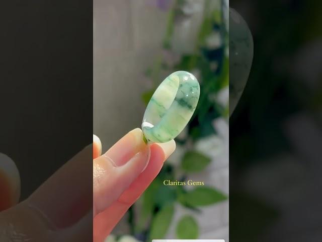 Jadeite Jade A Myanmar LỤC HOA BAY NGỢP TRỜI #shorts #short #trangsucphongthuy #claritasgems