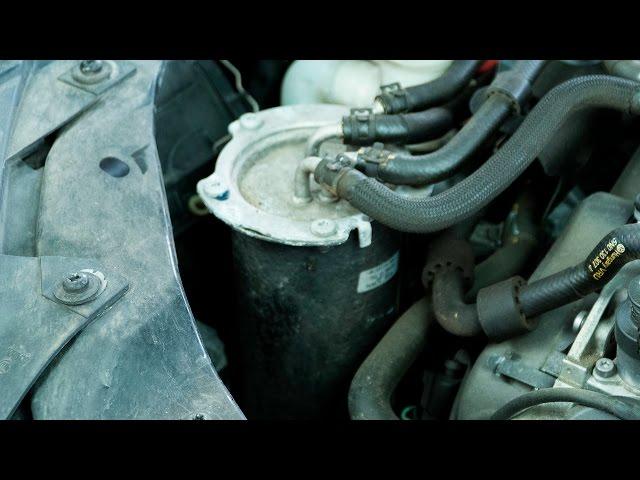 Kraftstofffilterwechsel VW Golf 6 2.0 TDI/How to change the fuel filter VW Golf 6