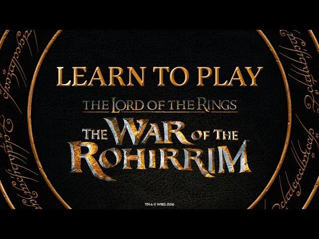 Learn to Play the Middle-earth™ Strategy Battle Game