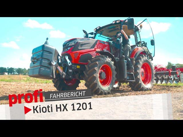 New Kioti on the block! | Kioti HX1201 | profi