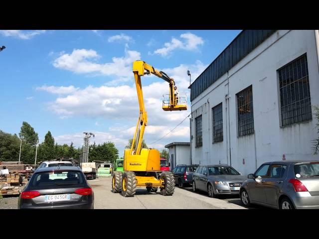 Piattaforma aerea semovente HAULOTTE HA 16 PX  – Articulated boom lift platform HAULOTTE HA 16 PX