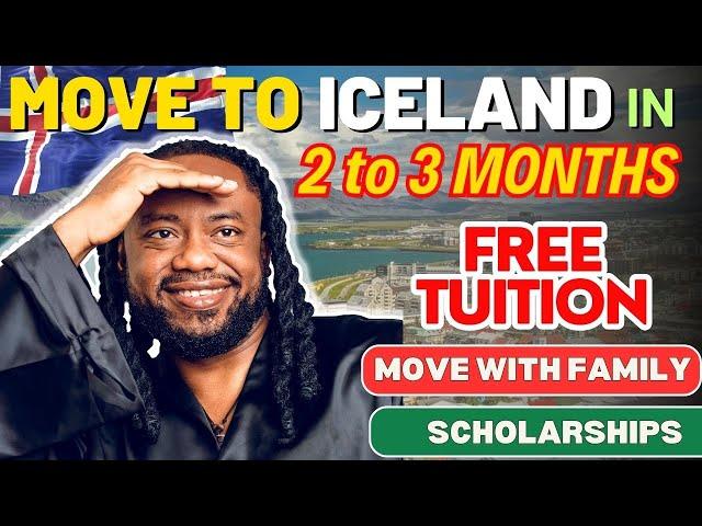 How to Move to Iceland in 2-3 Months: Free Tuition & Scholarships! | Move with Family!