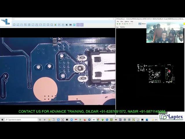 LAPTEX LIVE PRACTICAL CASE STUDY ACER ASPIRE A315 NB8609 ENGLISH | Online Chip level repair Course