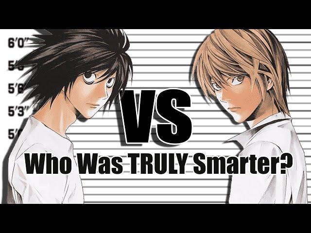 Light VS L - Who Was TRULY Smarter? (Death Note)