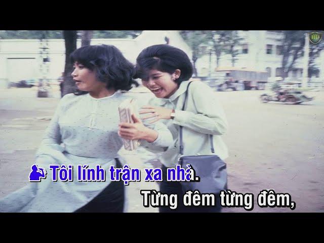 Lính trận miền xa - Trường Vũ (có lời bài hát) | Hoàng Dân Official