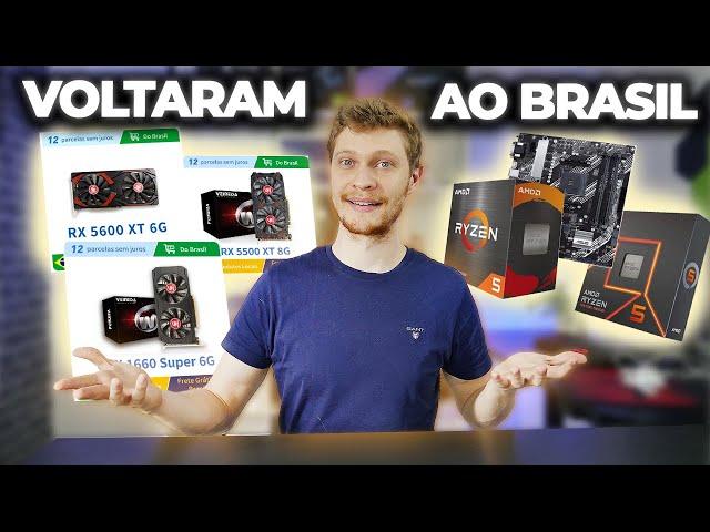 PLACAS DE VÍDEO DO ALIEXPRESS VOLTARAM AO BRASIL! RYZENS COM ÓTIMO PREÇO E SEM JUROS E MAIS…