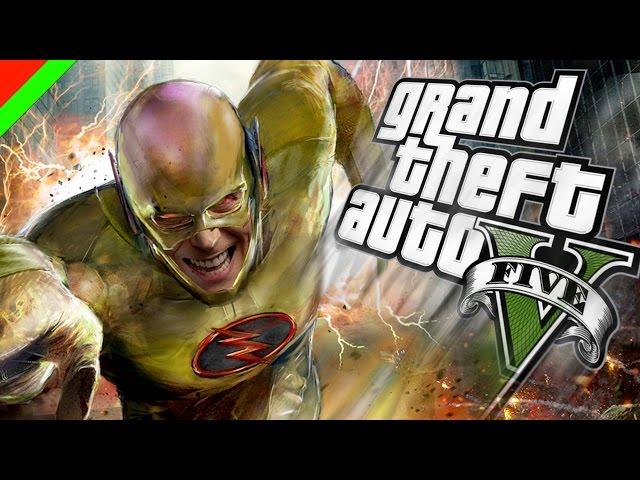 Grand Theft Auto V - Reverse Flash วายร้ายเหนือแสง (GTA V Mod,ตลก,ฮา)