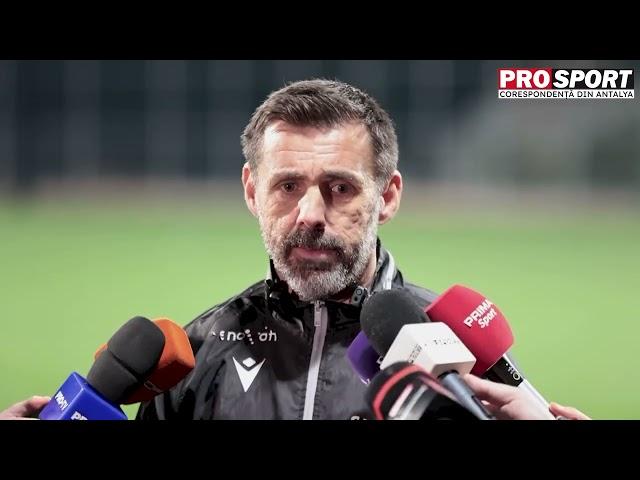 Zeljko Kopic vorbește despre achizițiile pe care le aşteaptă la Dinamo: „Avem țintele noastre”