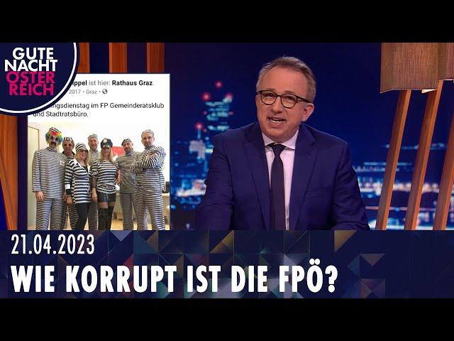 Wie korrupt ist die FPÖ? | Gute Nacht Österreich mit Peter Klien