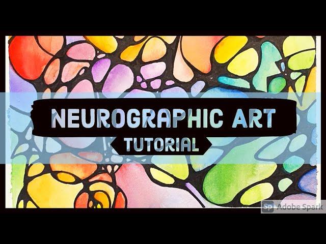 Neurographic Art Tutorial : Mindfulness In Art