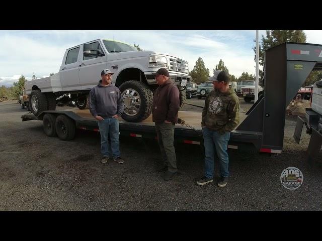 406 Garage gets a Visit from the boys at OBS Solutions! Old Ford Vs. Old International Harvester!