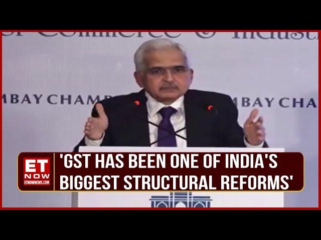 RBI Governor Shaktikanta Das: 'Today Per Month Collections Under GST Have Touched ₹1.7 Lakh Cr'