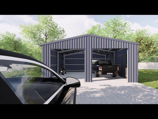 Double Garage - Modular Buildings Australia