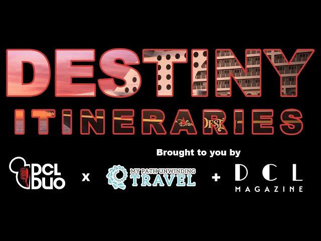 Destiny Awaits: Disney Releases Destiny Inteneraries and Pricing