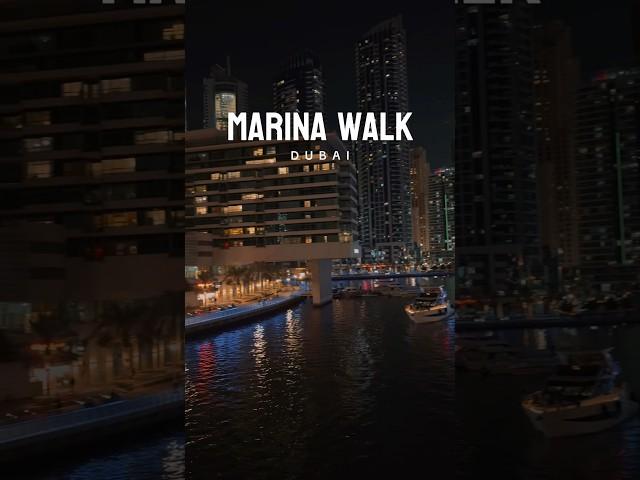 Dubai Marina Walk #dubaimarinawalk #marinawalk #dubai #uae #unitedarabemirates