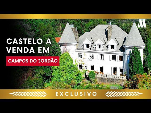 Luxuosa Casa a venda em Campos do Jordão com Vista para a Pedra do Baú - Um Verdadeiro Castelo!