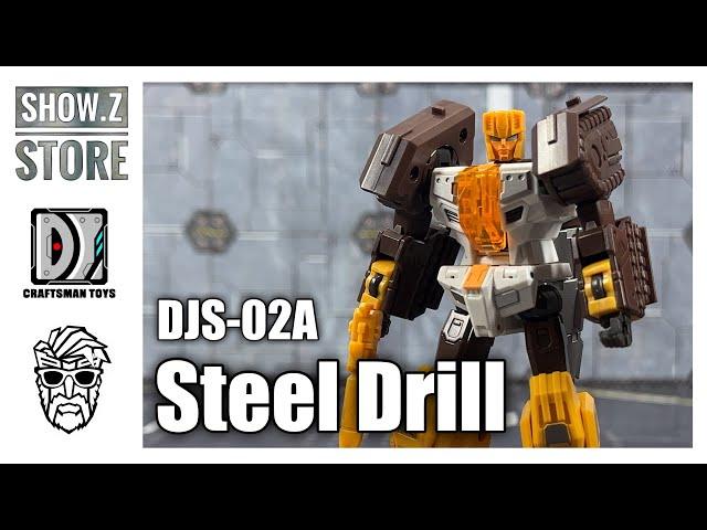 Craftsman Toys DJS-02A Steel Drill Hero Transformers Legend Class Nosecone