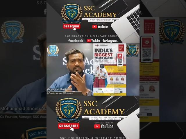 India's Biggest Talent Search | 30 Nov 2024 | Our Responsibility #AMP NTS #sscacademy #shorts