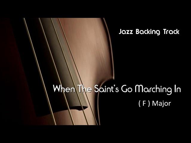 Backing Track WHEN THE SAINTS GO MARCHING IN - Dixieland New Orleans -  Jazz Standard Mp3 Jazzing