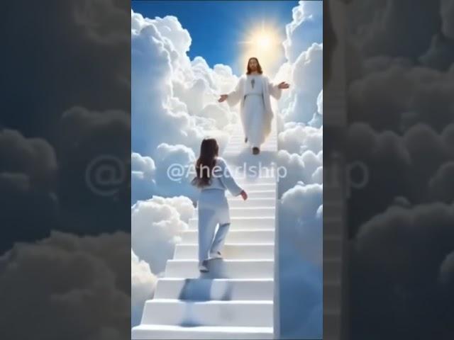 jesus hug the woman ️