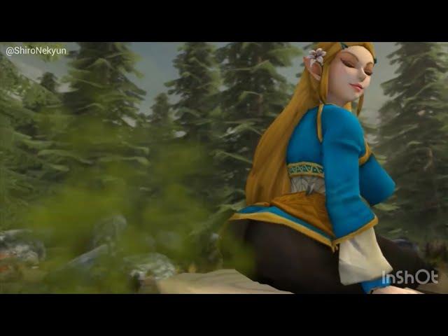 Zelda farts and burps | Girl fart animation (Reversed)