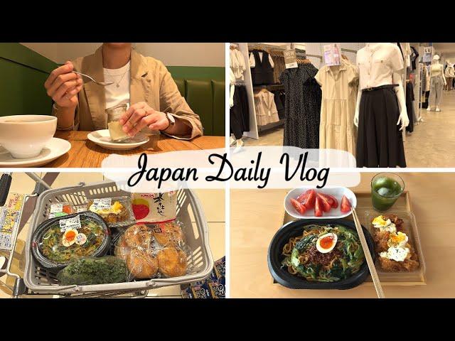shopping at Daiso, clothing store, and grocery store | days busy with teachers meetings