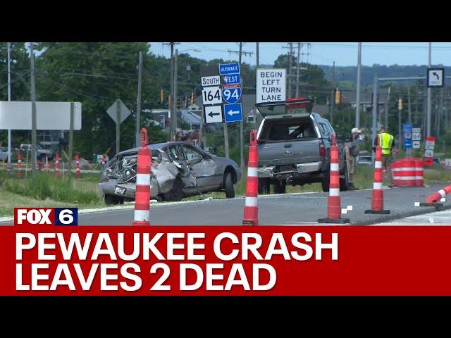 Pewaukee crash: Construction worker, woman killed | FOX6 News Milwaukee