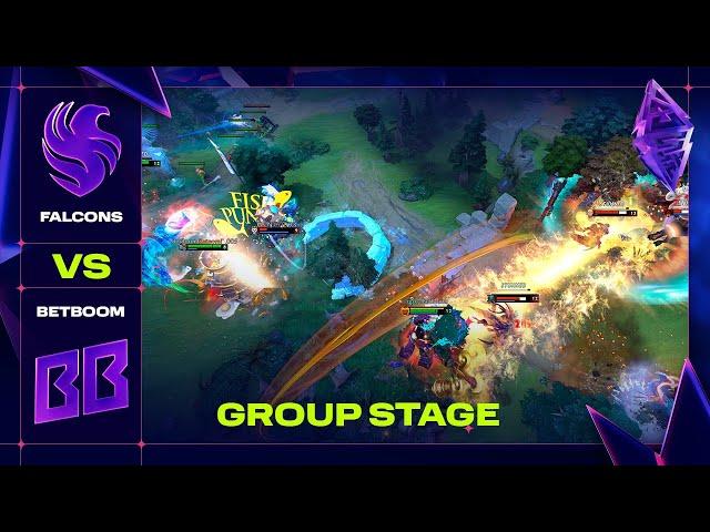 GROUP STAGE! FALCONS vs BETBOOM - Official Highlights - BLAST Slam I Dota 2