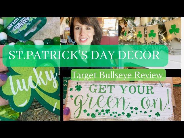 St. Patrick’s Day Decor | Target Bullseye | Simple & Save | Crafts |Decorate with Me!