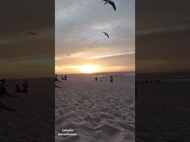 Barreirinhas #nature #curtindopordosolnoportodasdunas #kmsdevida #lencoismaranhenses #pordosol