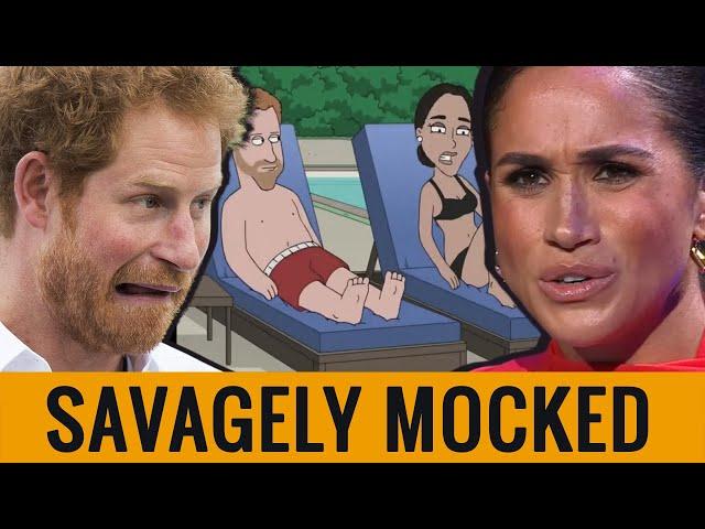 Harry and Meghan mercilessly mocked in 'Family Guy'!