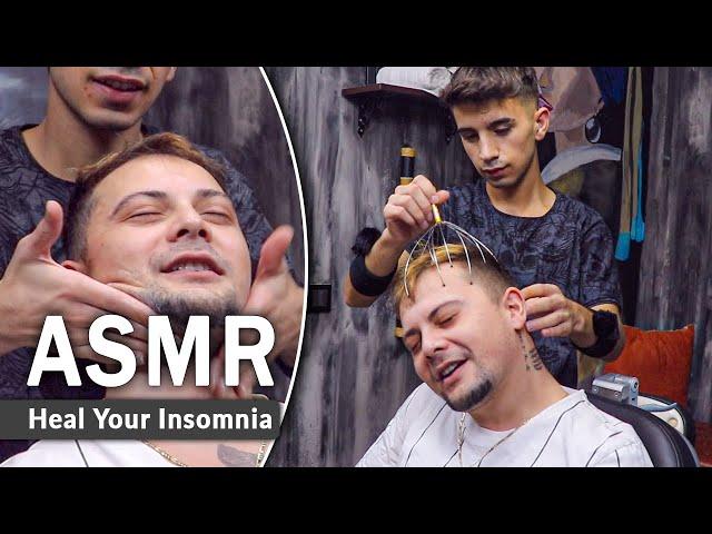 ASMR Massage Therapy For Instant Sleep w/ ASMR Barber Anil Cakmak