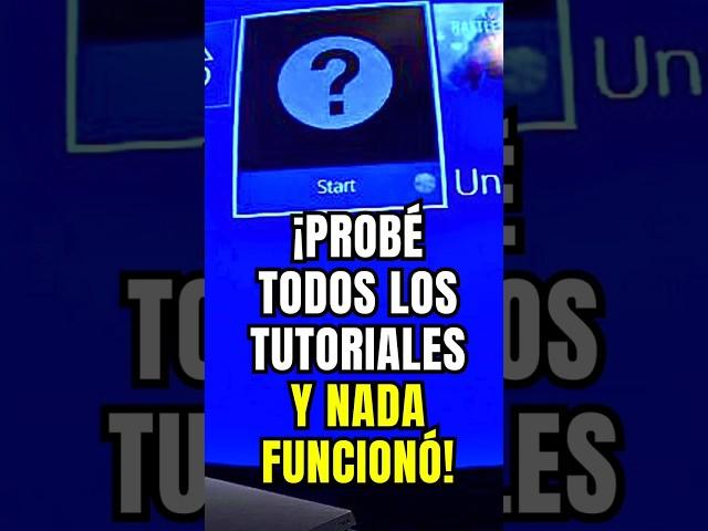 Como Reparar PS4 (NO RECONOCE EL DISCO) PARTE 4 #short