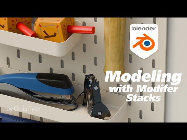 Modeling with modifier stacks