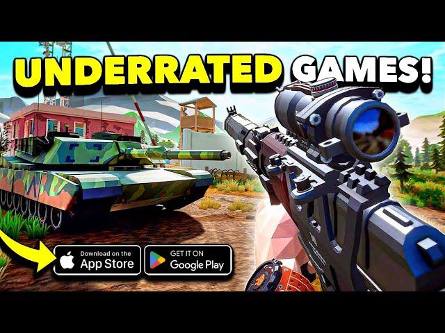 TOP 10 MOST UNDERRATED MOBILE FPS GAMES OF 2024...