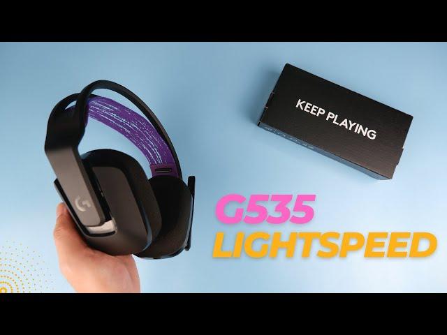 Review Jujur Logitech G535 | Lightspeed Wireless Gaming Headset