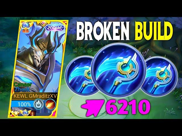 ONLY 0.01% ZHASK USER KNOW  THIS 1 HIT BUILD!!(DAMAGE HACK) ZHASK GAMEPLAY