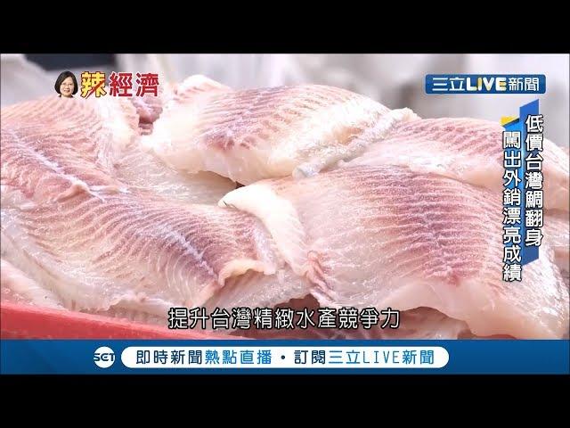 突破困境!魚肉營養更升級 "智能養殖池"打造台灣鯛外銷生產基地｜記者陳政棟｜【LIVE大現場】20190514｜三立新聞台
