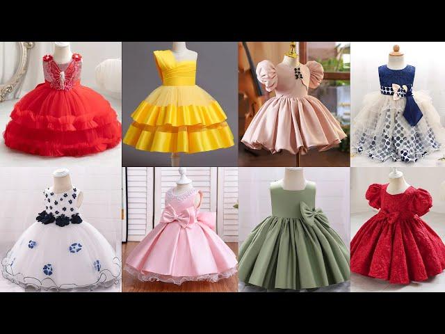 New Party Frocks For Baby Girls 2025//Fancy Frock Designs for Baby Girls//Baby Girl Fashion 2025