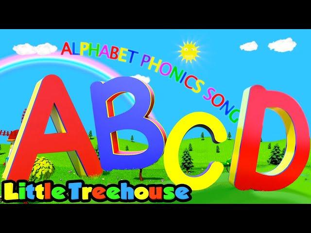 Alphabet Phonics Song | Learning Videos for Kids | Nursery Rhymes & Songs by Little Treehouse