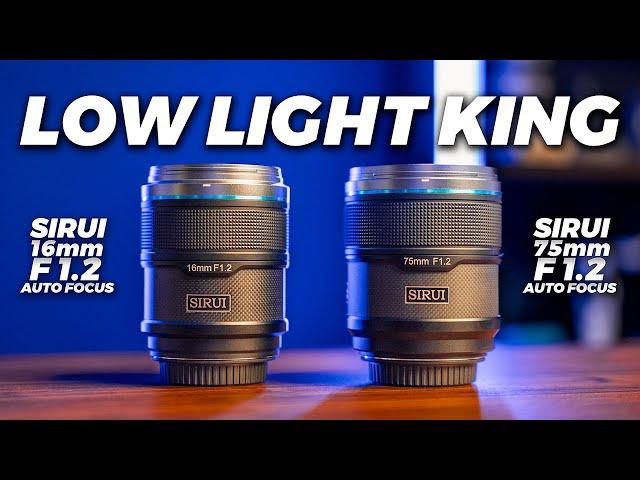 SIRUI's Brand New Auto Focus Lenses 75mm F1.2 & 16mm F1.2 for APS-C
