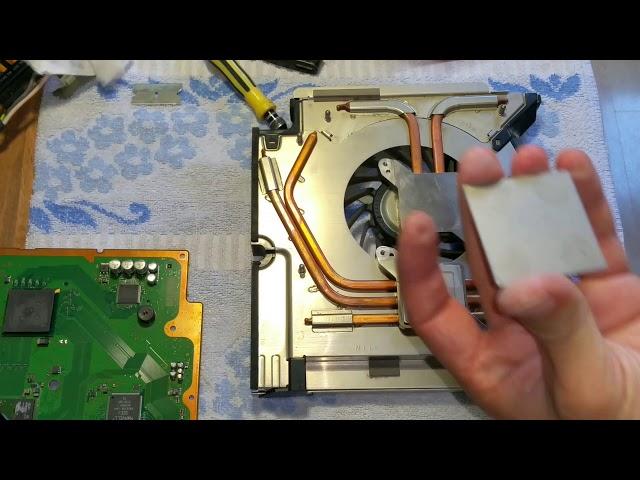 That's why you should take care how you replace back your PS3 IHS By:NSC