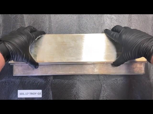 Over 100 oz Engelhard Industrial Silver Bar .999 Fine! Bullion Exchanges