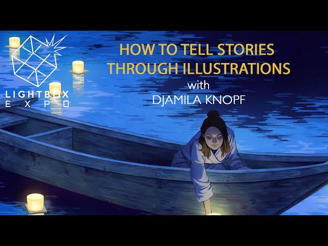 How to Tell Stories through Illustrations with Djamila Knopf