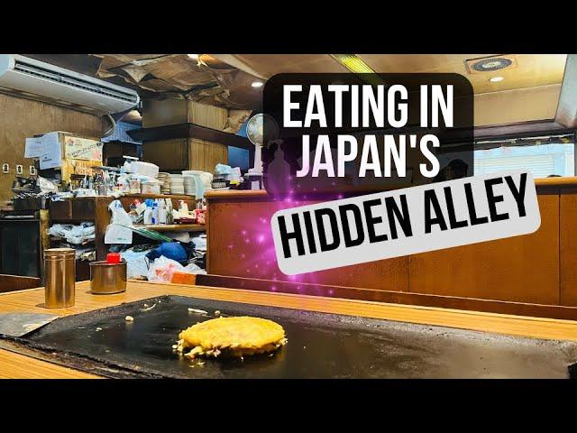 Eating in Japan’s Hidden Alley | Would you eat here? | I was warned!