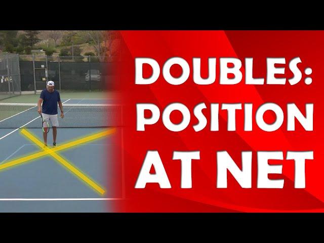 Where To Stand At Net In Doubles | POSITIONING