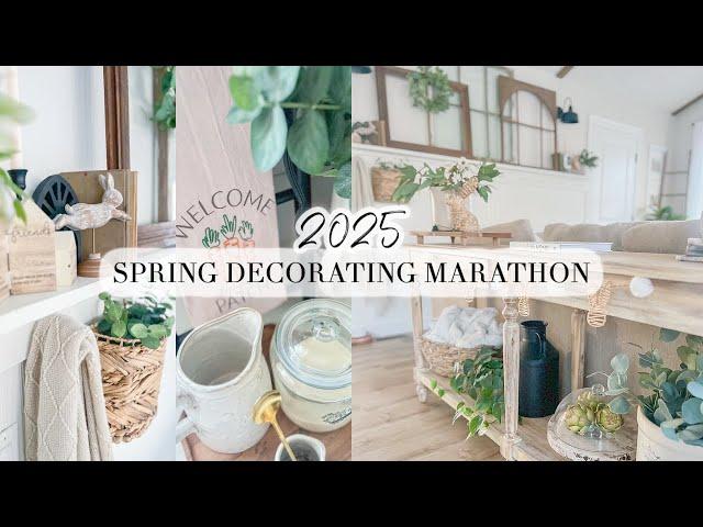 SPRING DECORATE WITH ME MARATHON // SPRING DECORATING INSPIRATION // CHARLOTTE GROVE FARMHOUSE